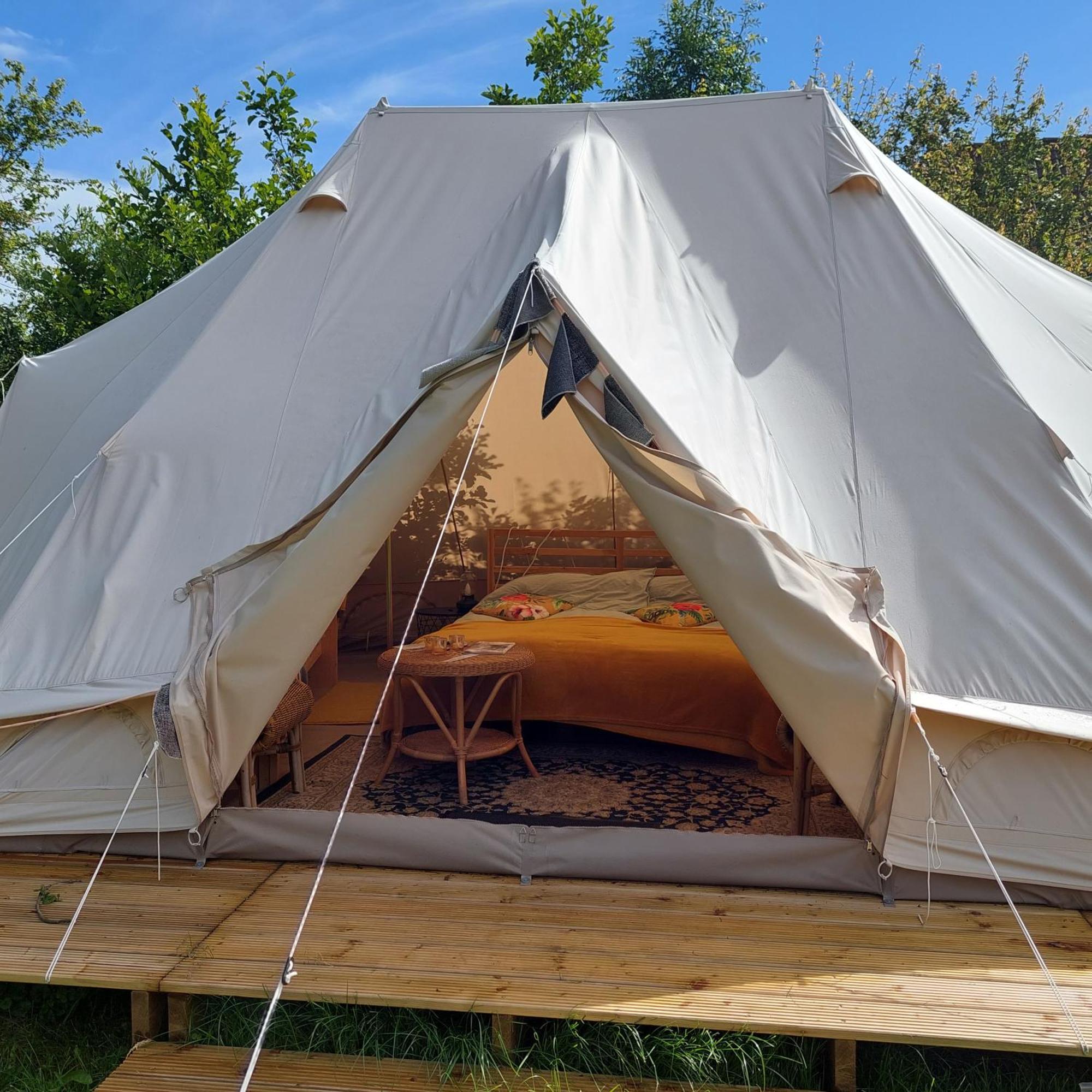 Bell Tent Glamping Essenhof Aagtekerke Extérieur photo